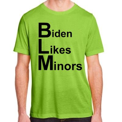 Biden Likes Minors BLM Adult ChromaSoft Performance T-Shirt