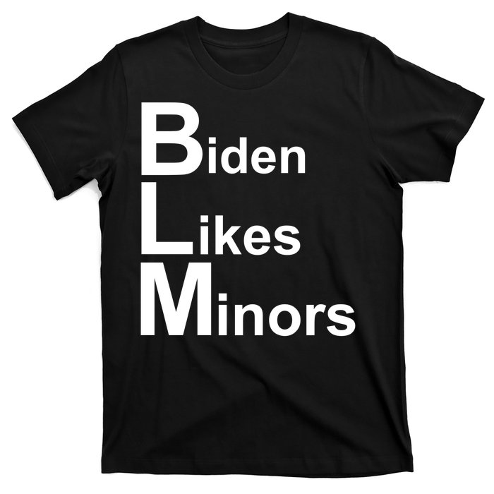 Biden Likes Minors BLM T-Shirt