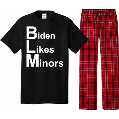 Biden Likes Minors BLM Pajama Set