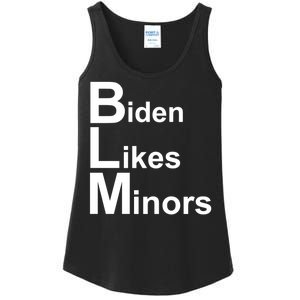 Biden Likes Minors BLM Ladies Essential Tank