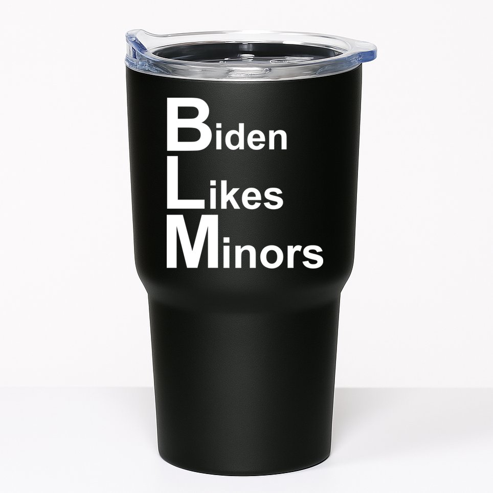 Biden Likes Minors BLM Tumbler