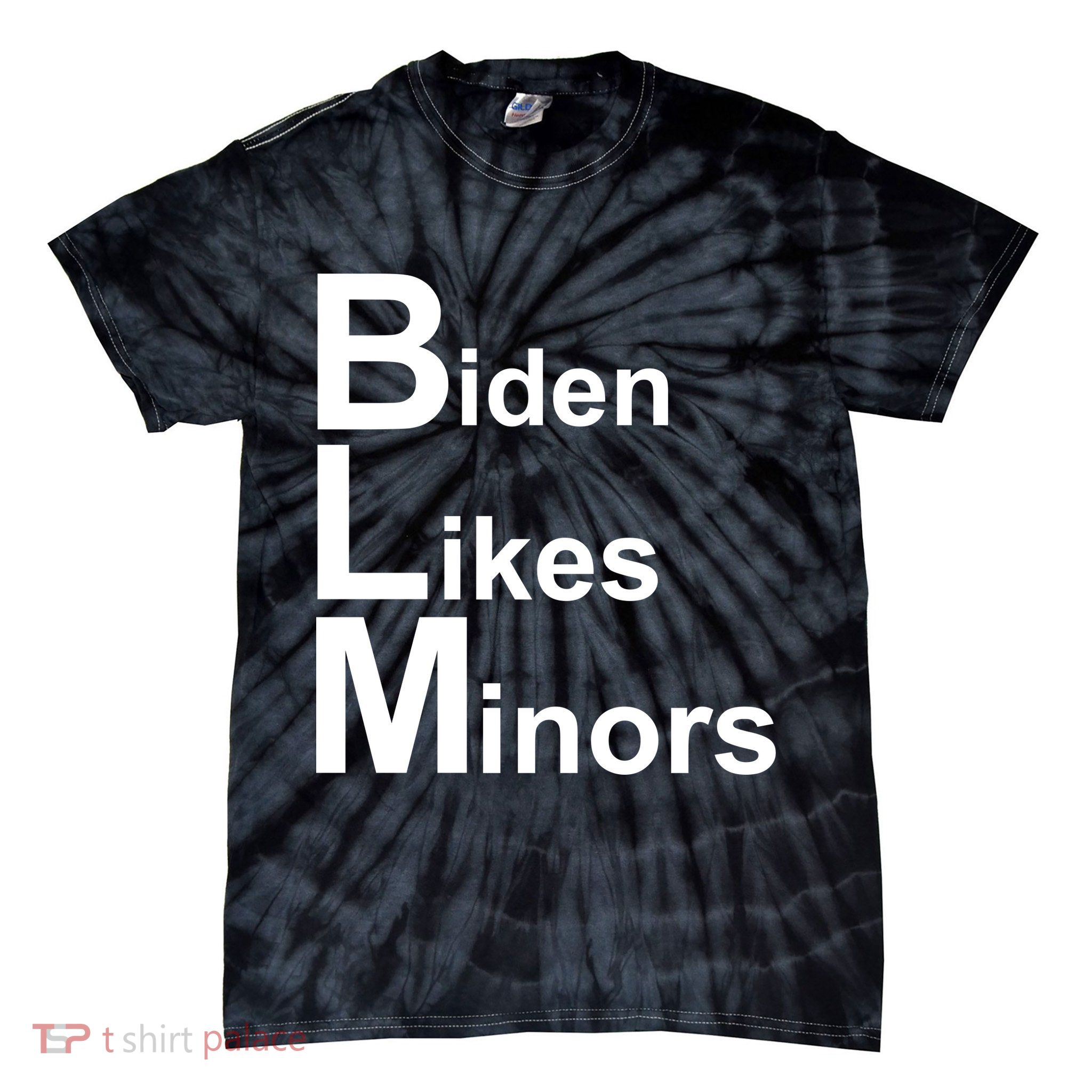 Biden Likes Minors BLM Tie-Dye T-Shirt