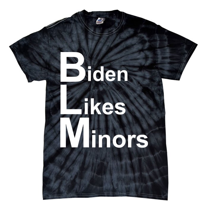 Biden Likes Minors BLM Tie-Dye T-Shirt