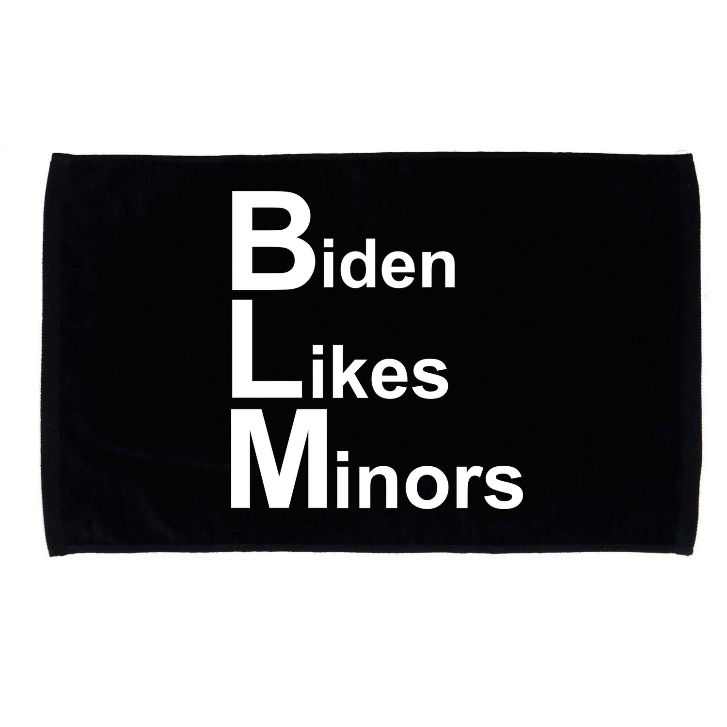 Biden Likes Minors BLM Microfiber Hand Towel