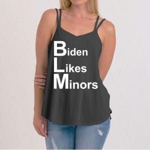 Biden Likes Minors BLM Women's Strappy Tank