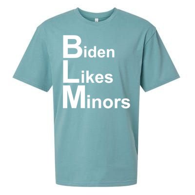 Biden Likes Minors BLM Sueded Cloud Jersey T-Shirt