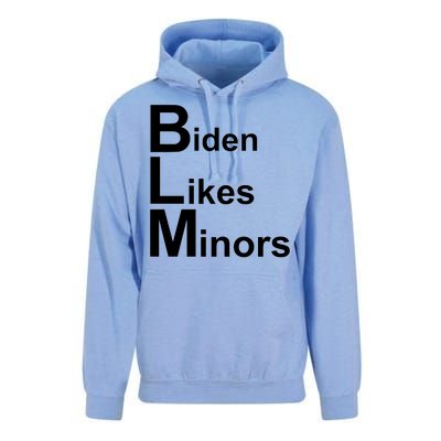 Biden Likes Minors BLM Unisex Surf Hoodie