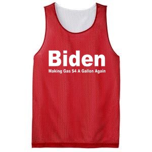 Biden Making Gas $4 A Gallon Again  Mesh Reversible Basketball Jersey Tank