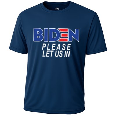 Biden Please Let Us In Performance Shirt