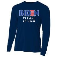 Biden Please Let Us In Cooling Performance Long Sleeve Crew