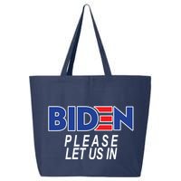 Biden Please Let Us In 25L Jumbo Tote