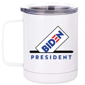 Biden President Vote For Biden 12 oz Stainless Steel Tumbler Cup