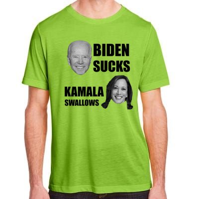 Biden Sucks Kamala Swallows Adult ChromaSoft Performance T-Shirt