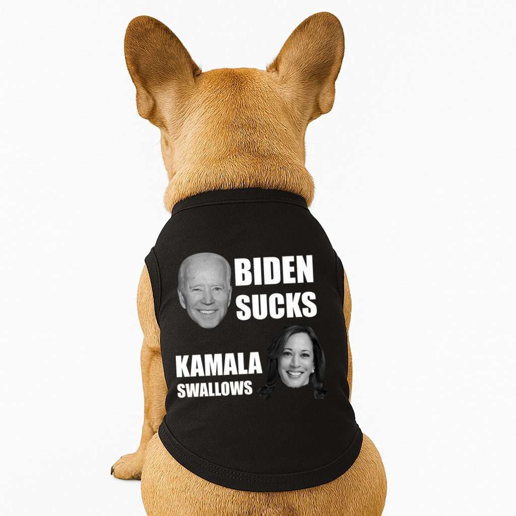 Biden Sucks Kamala Swallows Doggie Tank