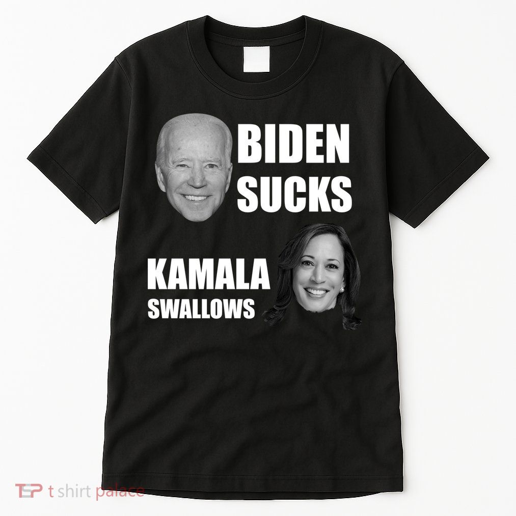 Biden Sucks Kamala Swallows Tall T-Shirt