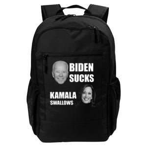 Biden Sucks Kamala Swallows Daily Commute Backpack