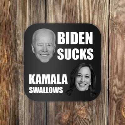 Biden Sucks Kamala Swallows Coaster