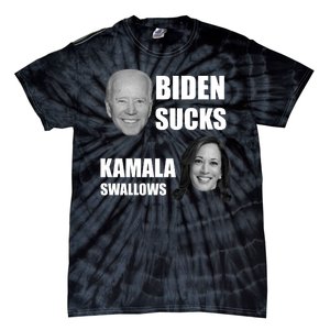 Biden Sucks Kamala Swallows Tie-Dye T-Shirt