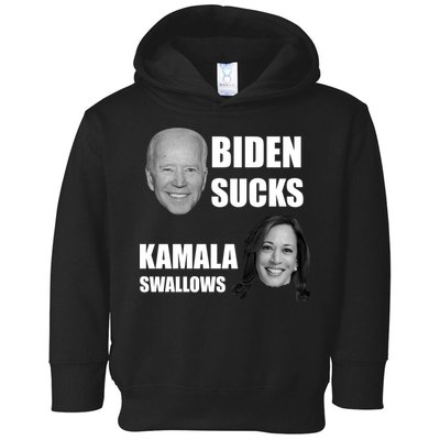 Biden Sucks Kamala Swallows Toddler Hoodie