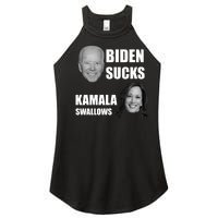 Biden Sucks Kamala Swallows Women's Perfect Tri Rocker Tank