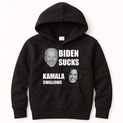 Biden Sucks Kamala Swallows Kids Hoodie