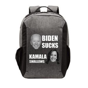 Biden Sucks Kamala Swallows Vector Backpack