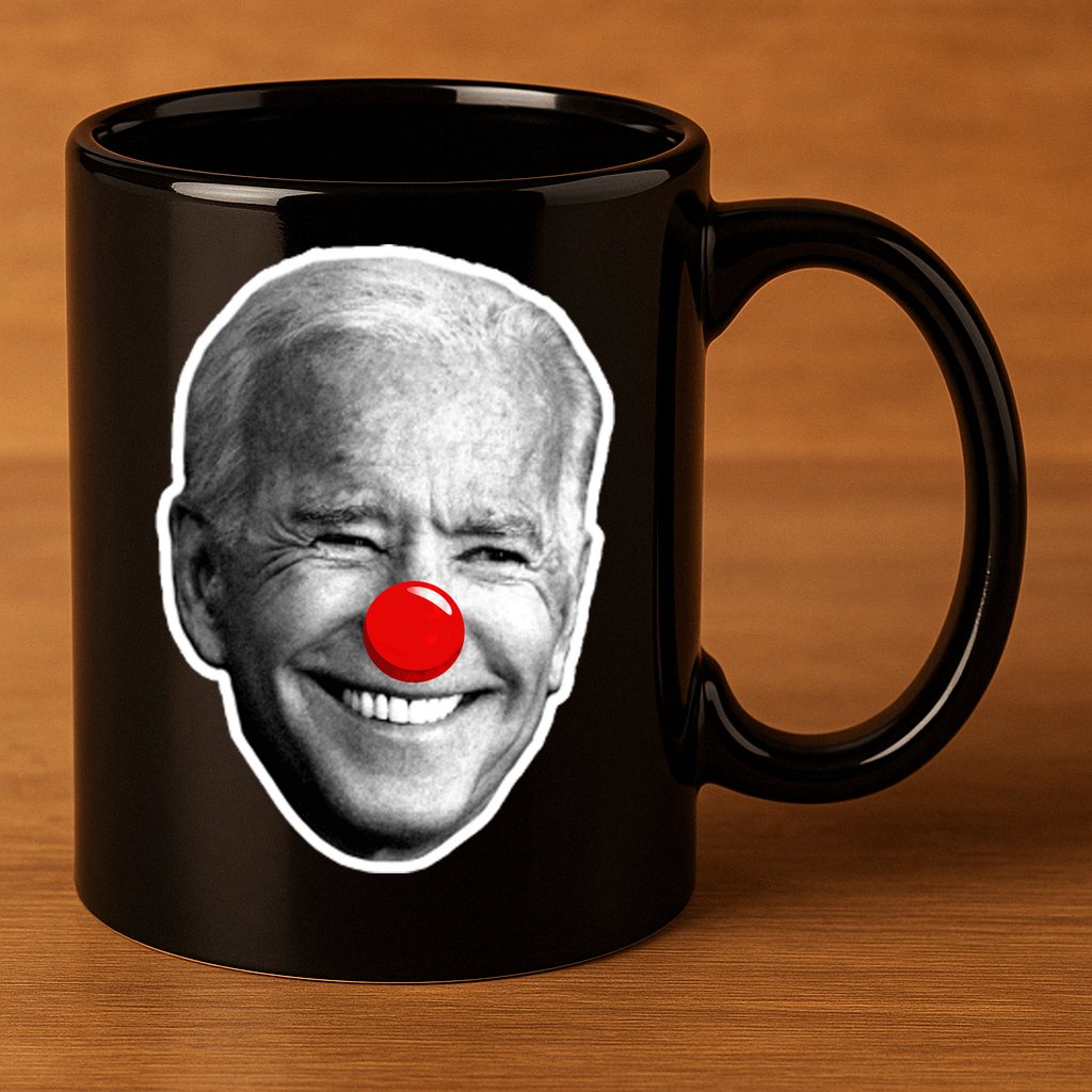 Biden The Clown 11oz C Handle Ceramic Mug