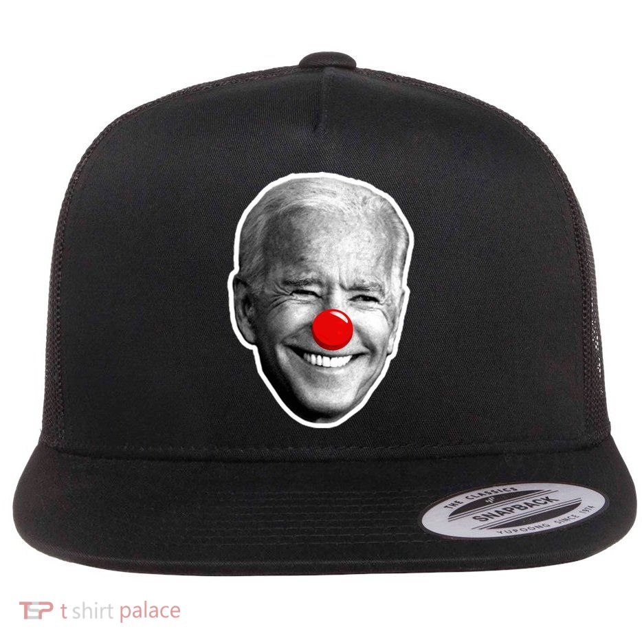 Biden The Clown Flat Bill Trucker Hat