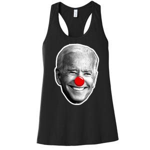 Biden The Clown Women's Racerback Tank