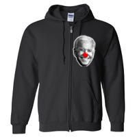 Biden The Clown Full Zip Hoodie