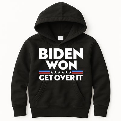 Biden Won Get Over It Kids Hoodie