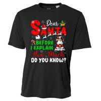 Before I Explain How Much You Know Xmas Papillon Owner Lover Cooling Performance Crew T-Shirt