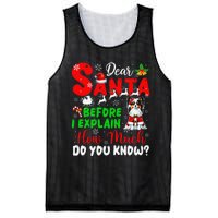 Before I Explain How Much You Know Xmas Papillon Owner Lover Mesh Reversible Basketball Jersey Tank