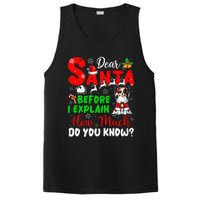 Before I Explain How Much You Know Xmas Papillon Owner Lover PosiCharge Competitor Tank