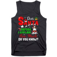 Before I Explain How Much You Know Xmas Papillon Owner Lover Tank Top