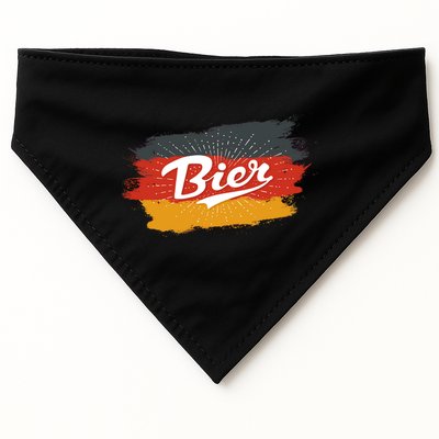 Bier German Flag Oktoberfest USA-Made Doggie Bandana