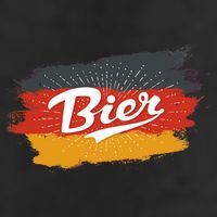 Bier German Flag Oktoberfest 11oz C Handle Ceramic Mug