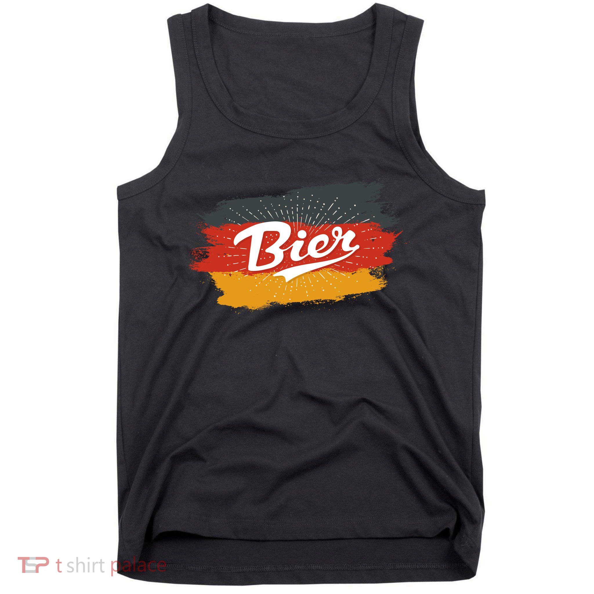 Bier German Flag Oktoberfest Tank Top