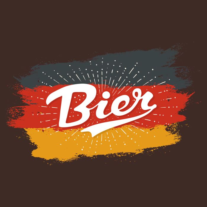 Bier German Flag Oktoberfest Cooling Performance Crew T-Shirt