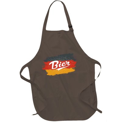 Bier German Flag Oktoberfest Apron