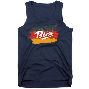 Bier German Flag Oktoberfest Tank Top