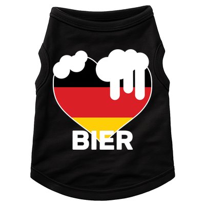 Bier Heart Full of Beer Oktoberfest Doggie Tank