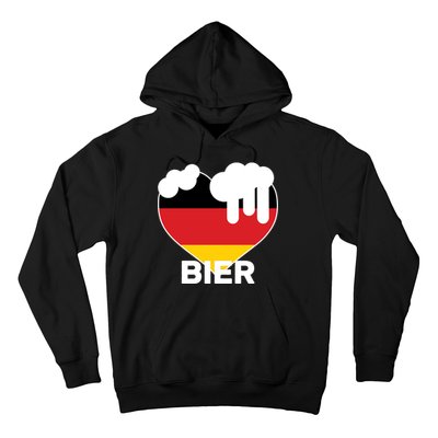 Bier Heart Full of Beer Oktoberfest Hoodie