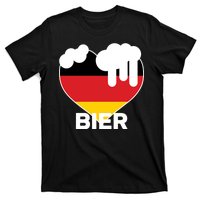 Bier Heart Full of Beer Oktoberfest T-Shirt