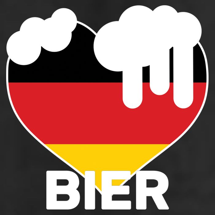 Bier Heart Full of Beer Oktoberfest Adult Drive Performance Visor