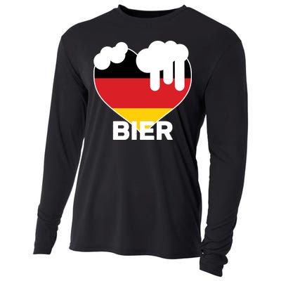 Bier Heart Full of Beer Oktoberfest Cooling Performance Long Sleeve Crew