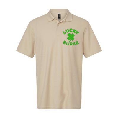 Burke Irish Family Saint Patrick's Day Irish Burke Softstyle Adult Sport Polo