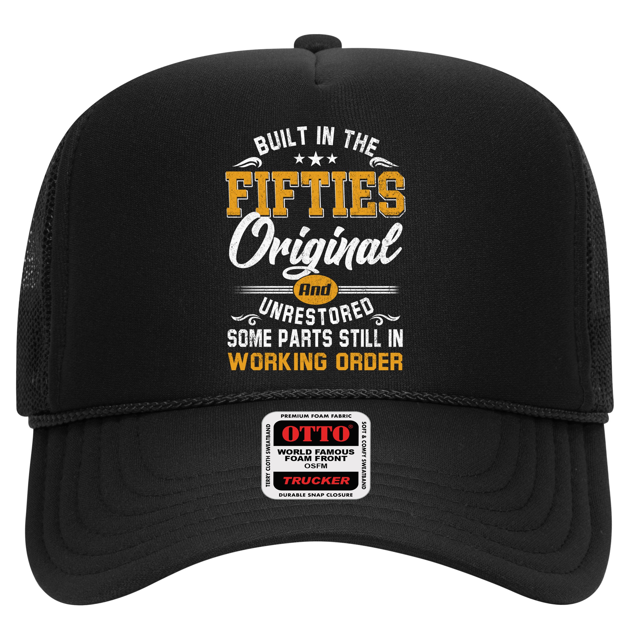 Built In Fifties 50s Original Unrestored 70th Birthday Funny Hat