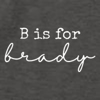 B Is For Brady Vector Backpack