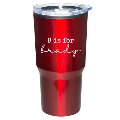 B Is For Brady Tumbler